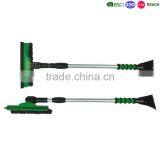 Extendable Heavy Duty Snow Shovel With Brush thumbnail-1