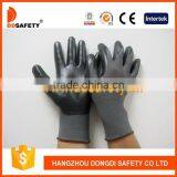 DDSAFETY Grey Nylon With Black Nitrile Glove thumbnail-1