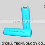 1100mAh LiFePo4 18650 3.2V Battery thumbnail-1