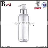 Cosmetic 2017 Hot New Products Essential Oil Beard Oil Lotion Detergent Shampoo Pet 250ml Clear Plastic Bottle Aluminum Pump thumbnail-4