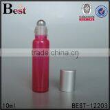 Best Sellers Fancy 10 ml Roll on Bottle High Quality Dark Purple Essential Oil Perfume Glass Bottle Roll on Cost Price thumbnail-3