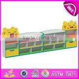 Best Design Combination Colorful Bedroom Furniture Wooden Kids Storage Shelves W08C198 thumbnail-6