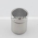 Stainless Steel Dredge Pepper Salt Sugar Spice Fine Mesh Shaker With Cover thumbnail-5