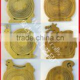 Export Only Factory Sale Eco-bamboo Folding Basket thumbnail-1