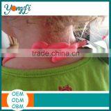 BPA Free Soft Waterproof & Bacteria Resistant Animal Shape Silicone Baby Bibs thumbnail-5