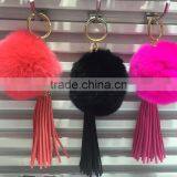 Trendy Rabbit Fur Key Chain K024-006 thumbnail-2