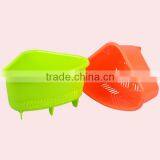 Food Grade Kitchenware Triangle Plastic Rice Colander thumbnail-2
