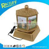Golden Painting Photo Frame, Rechargeable Can Move Photo Frame thumbnail-4