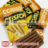 6 Pack Wafer Biscuit Orange Flavored Filling Roll Stick thumbnail-1