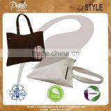 Geometrical Design Canvas Tote Bag With Self Handle thumbnail-2