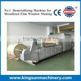Demetalizing Machine for Holographic Metalized Film Window Making