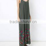 Vintage Pakistani Women Embroidered Maxi Dress Design Salwar Kameez Hsd2204 thumbnail-3