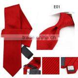 HD3-T57 Natural 100%silk Jacguard Woven Neck Tie thumbnail-1