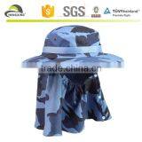 Protective Removable Outdoor Spring, Summer, Sun Hat, Sun Hat Mountain Jungle Fisherman Fishing Hats for Women and Men thumbnail-1