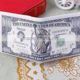 Wholesale Good Quality and Cheap New Design Men's Wallet Dollar Shaped Pattern Purse thumbnail-3