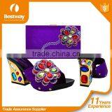 African Design Shoes Matching Bag Lady Shoe & Matching Bag HOT Sale thumbnail-6
