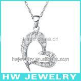 Silver cz Pendant thumbnail-1