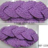 Fashion New Hot Designer Crochet Acrylic Braided Headband thumbnail-2