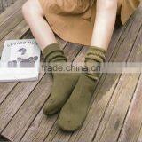 Zm22057a Autumn Cotton Socks Wholesale Women Knitted Socks thumbnail-3