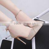 Zm50082b 2017 Spring and Summer Europe Cusp Ladies Fancy Sandals Pencil Heels Shoes Women thumbnail-2