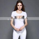 Women Sexy Pattern Short Sleeve Tee thumbnail-2