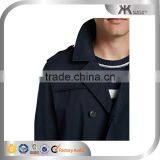 OEM Mens Fashion Design Trenchcoat Short Coat Jacket thumbnail-3