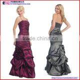 Ballroom Taffeta Trumpet Evening Dress With Pick-up EW4182 thumbnail-1