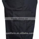 Juqian Wholesale Customized High Quality Short Sleeve 2 Piece Black Engineer Mens Security Uniforms thumbnail-6