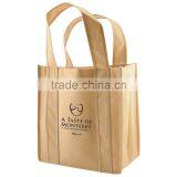 6 Bottle Wine Tote Bag - Fits 6 Wine Bottles, Features 36" Handles and Comes With Your Logo. thumbnail-4