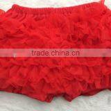 Baby Girl Ruffled Shorts Chiffon Ruffle Short thumbnail-5