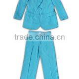 Tailor-made Festival Short Sleeve Low MOQ Brand New Design Cheap Blue Mens Suits thumbnail-5