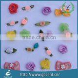 New Style Girls Big Hair Ribbon Bow With Pearl Barrett Clip thumbnail-1