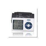LCD Automatic Upper Arm Blood Pressure Home Monitoring Measurement Device With Alarm Clock