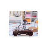 3d Beaded Pink Panther Crystal Animal Blueberry Mobile Phone Charm thumbnail-3