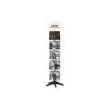 Custom Greeting cards, Spinning Magazine Display Racks floor stand with 20 pockets