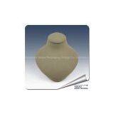 Custom Made Wood Bust Necklace Display Stand Wholesale thumbnail-1