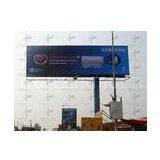 Hoarding Security Unipole Billboard Structure With Painted Steel Structure