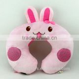 Funny animal u shaped pillow neck pillow with speaker