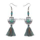 XP-TE-2149 Bead Woman Design Morocco Tassel Earring thumbnail-2