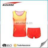 Customized Running Wear Running Singlet With Shorts Set thumbnail-5