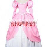 Rose-team Fantasia Anime Sexy Carnival Halloween Pink The Little Mermaid Princess Ariel Dress Costume Sexy Carnival Halloween Co thumbnail-2