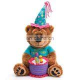 Beautiful Kids Happy Birthday LED Night Light Stuffed Soft Plush Toy Custom Teddy Bear thumbnail-6
