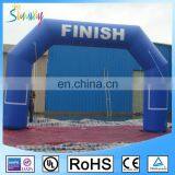 Inflatable Start Finish Line Sports Arch For Sale , Outdoor Advertising Inflatable Arch thumbnail-1