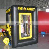 High Quality Cheap Cube Inflatable Money Grabber Machine Booth for Advertisement thumbnail-6