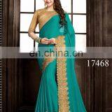 Women Attractive Ethnic Wear Hot Sale Wholesale Indian Design Saree Manufacturer in India thumbnail-2