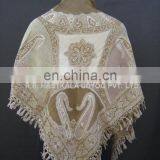 Pure Wool Jacquard Shawls/ Hijab thumbnail-1