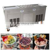 8-10L/H 1pan Ice Pan Fryer Rolling Fried Yogurt Frying Fried Ice Cream Roll Machine Roller Maker thumbnail-2