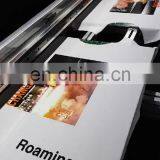 DiZNEW 2020 European and American Mens Vintage Pullover Organic Cotton t Shirt Red thumbnail-1