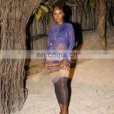 LAITE D2199 Autumn&winter See-through Maxi Casual Dresses Women Fashion Printed Sexy Dresses thumbnail-3