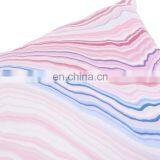 Luxury Home Indoor Soft Silky Satin Geometric Marble Texture Square Decorative Throw Pillow Cases Cushion Cover thumbnail-3